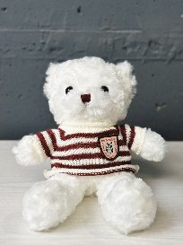 Игрушка мягкая &laquo;Мишка кофта в полоску&raquo;